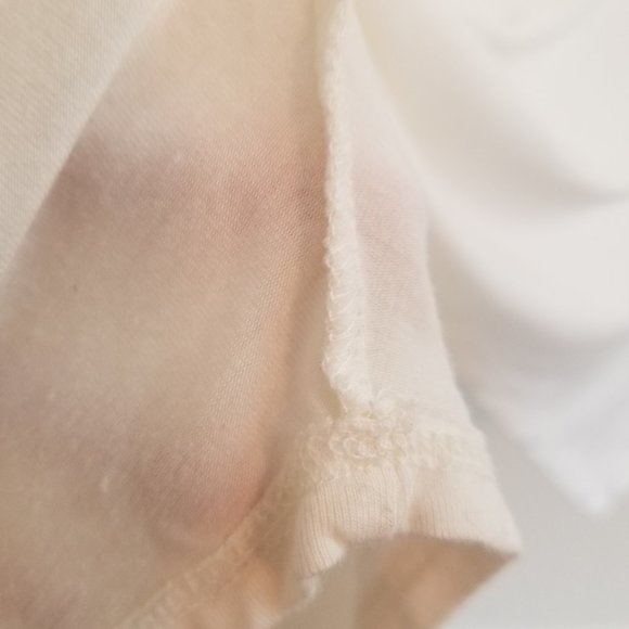 Ivanka Trump Women's Small, white peplum tee - Picture 5 of 7